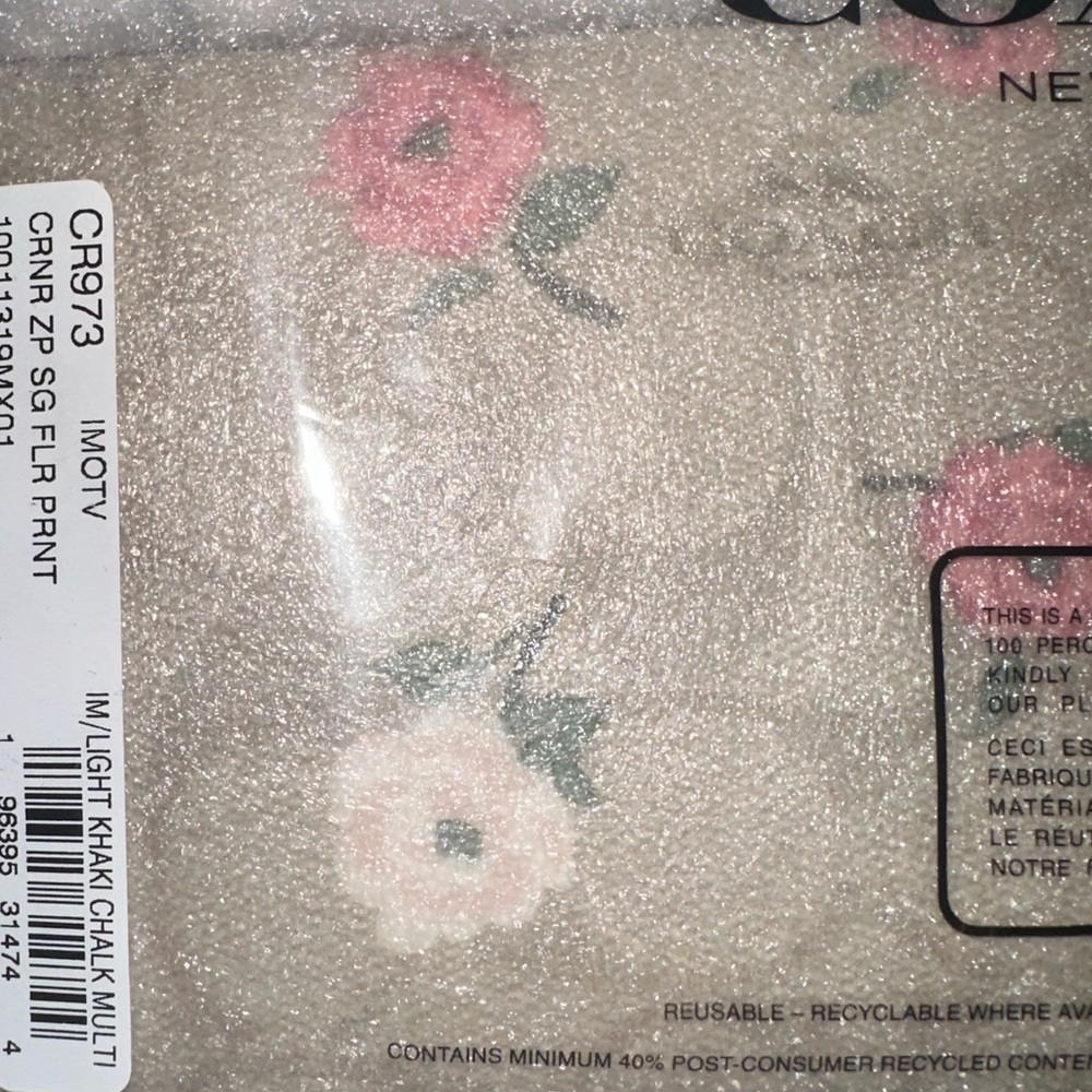 Coach Floral Print Wristlet - Picture 3 of 7